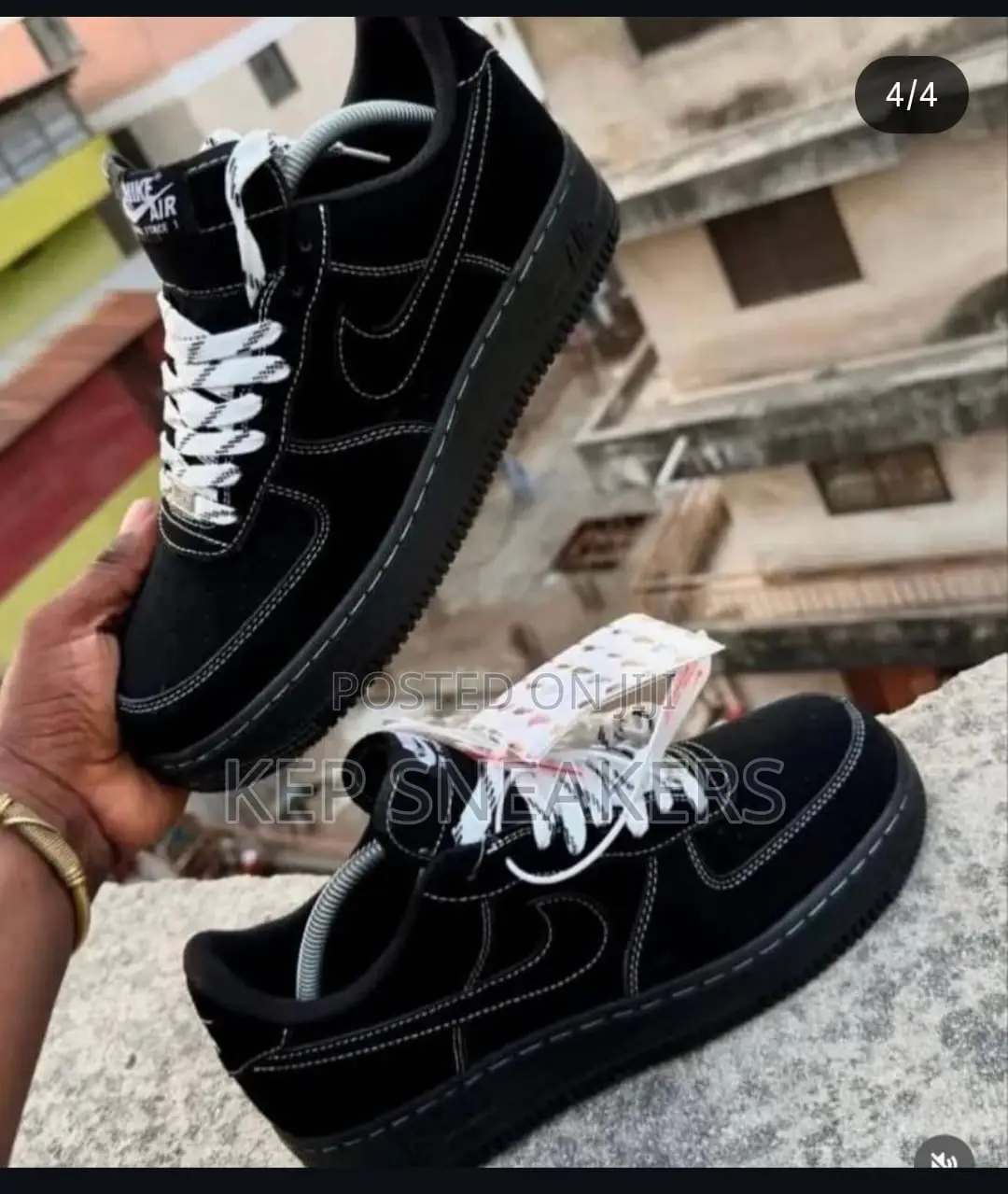 Nike Air Force 1 ‘Black White Contrast’
