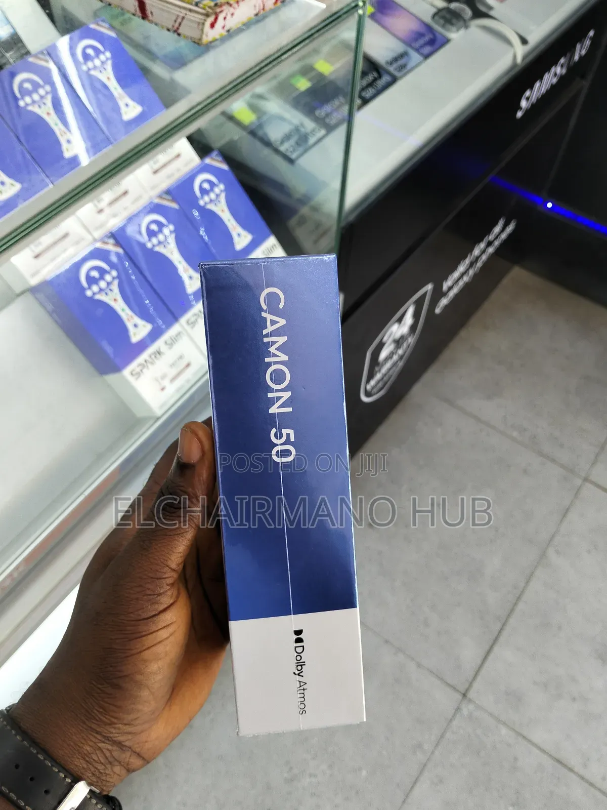 New Tecno Camon 50 256 GB Black