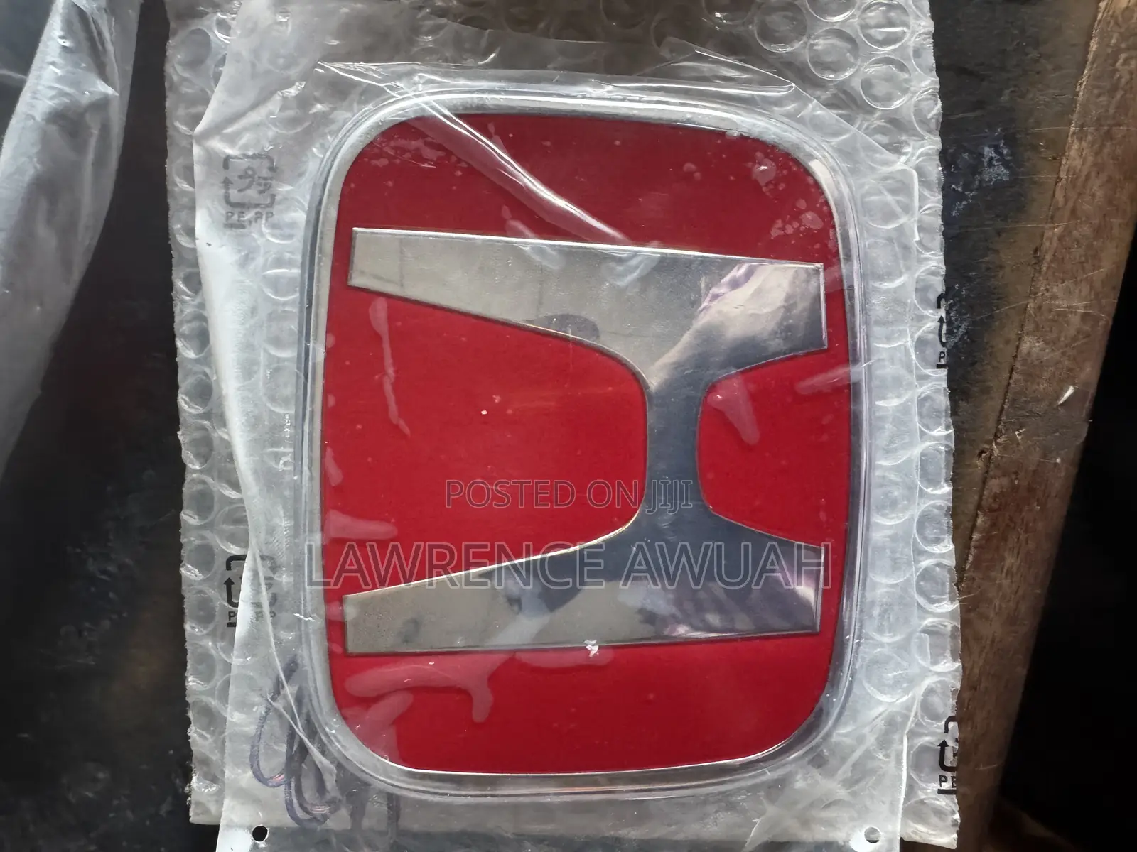 Honda Accord, Civic And Crv Red Jdm Led Emblem Front Grille H Badge