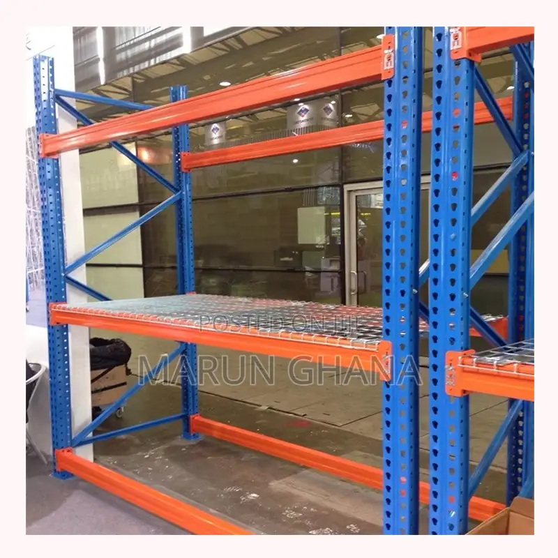 Shelving System in Ghana Warehouse Shelves Storage Racks Installation.