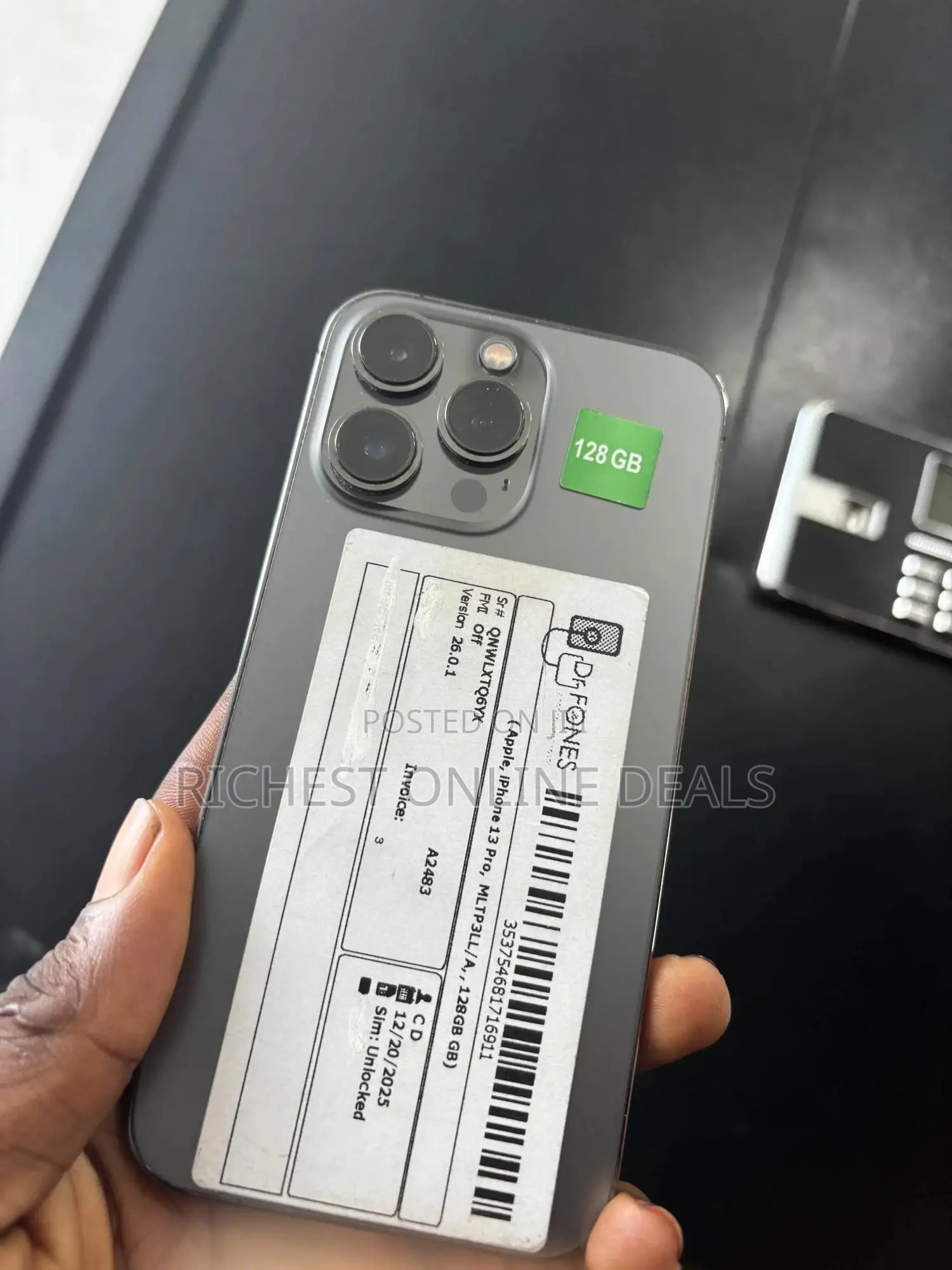 Apple iPhone 13 Pro 128 GB Black