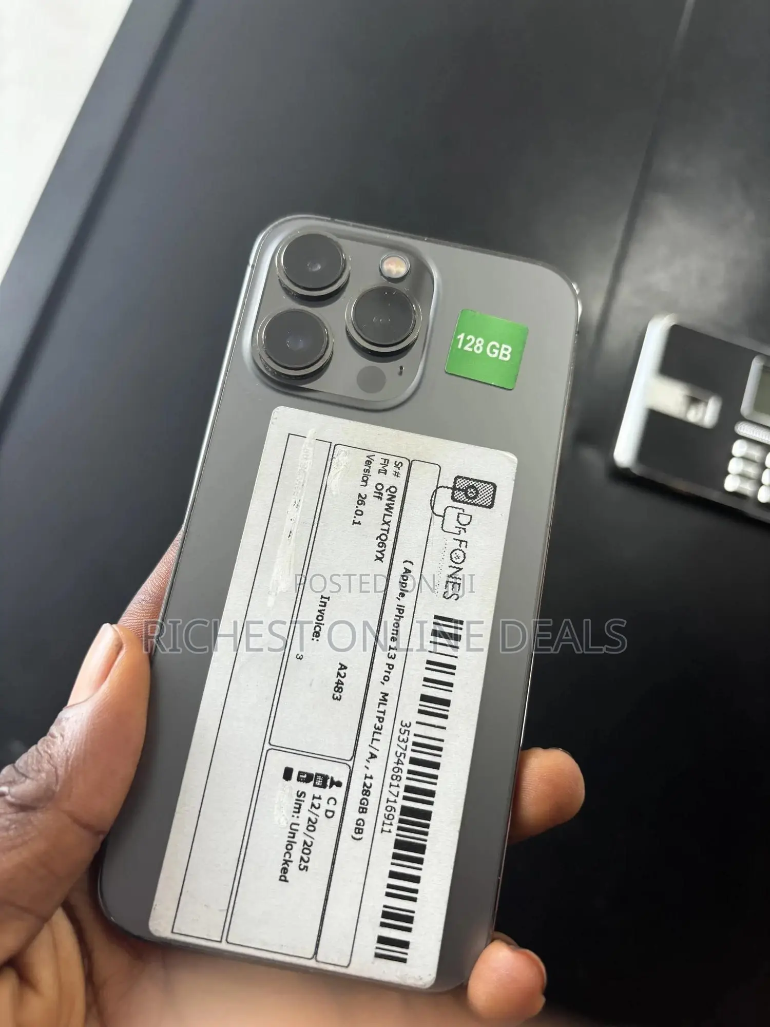 Apple iPhone 13 Pro 128 GB Black
