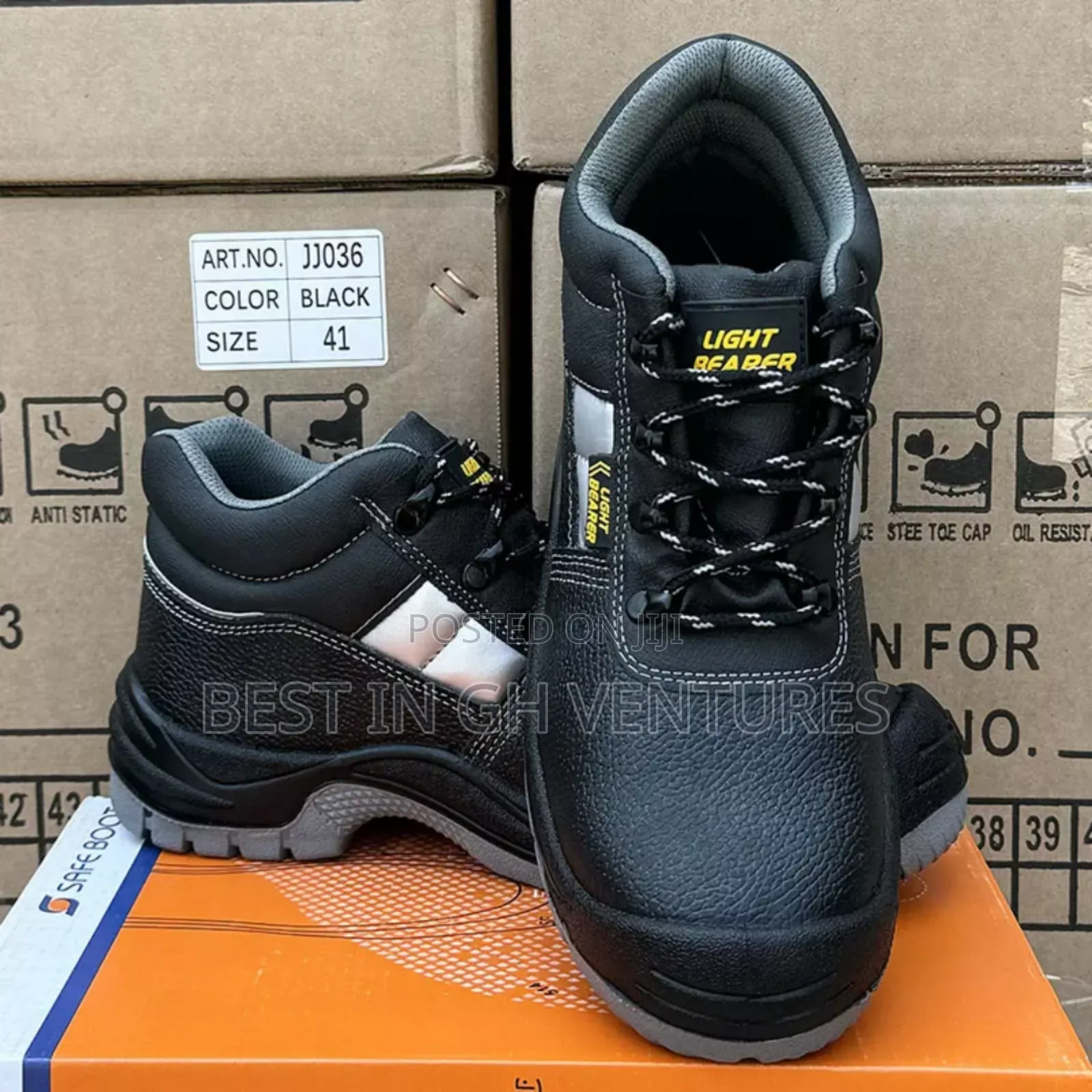 Safety Shoes With Reflector