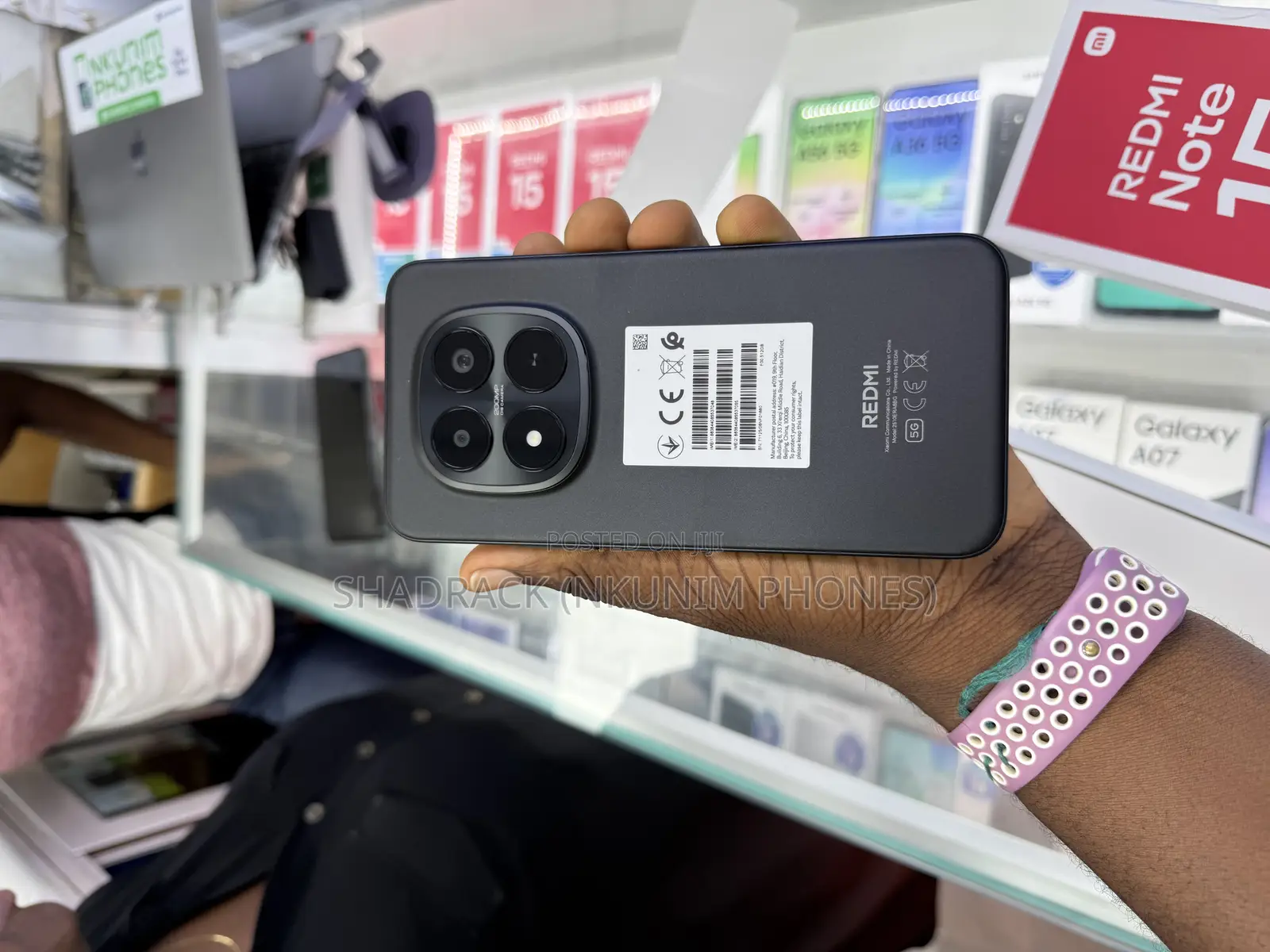 New Xiaomi Redmi Note 15 Pro+ 256 GB Black