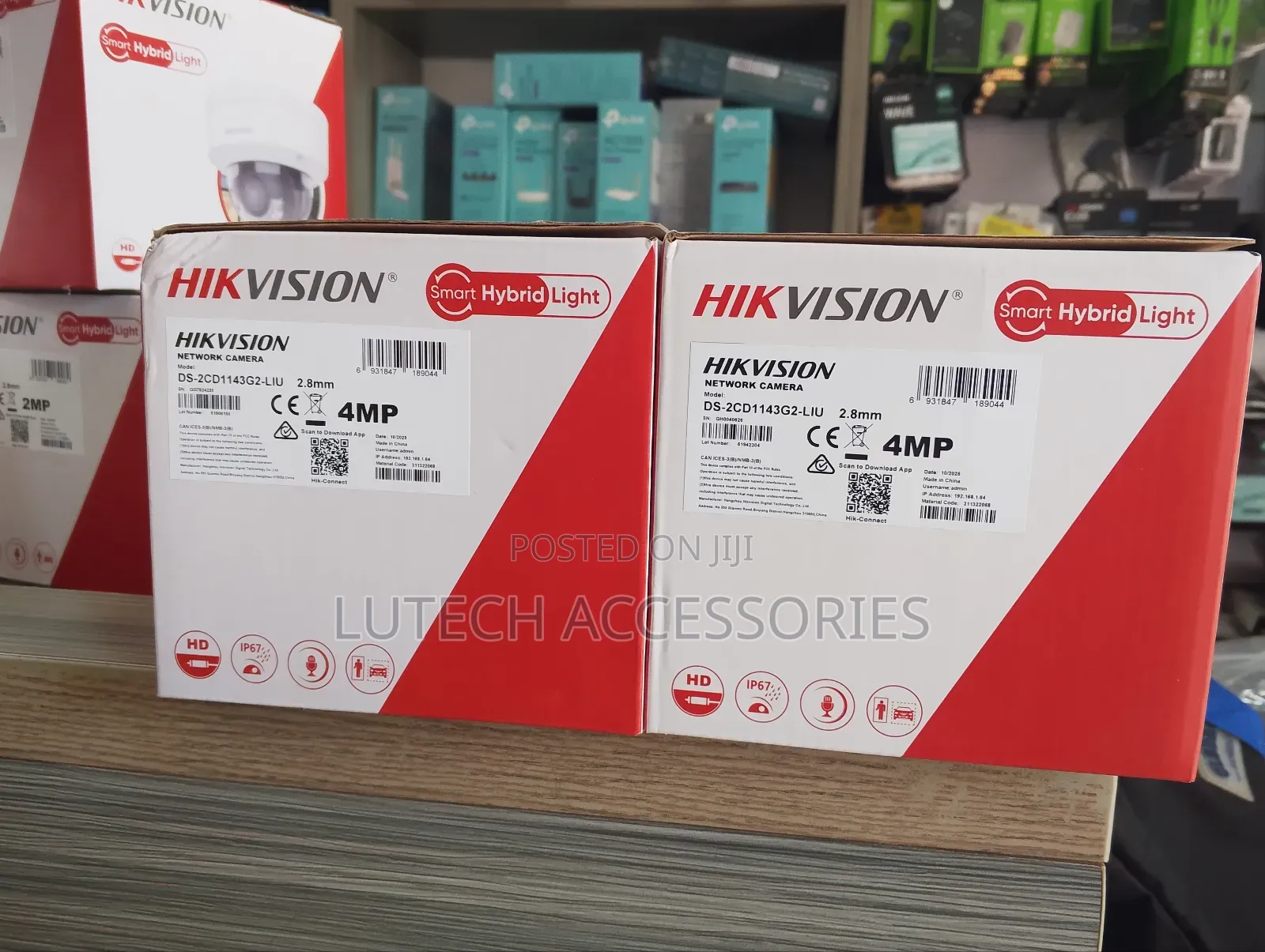 Hikvision Smart Hybrid Light Ip 4mp (Ds-2cd1143g2-Liu)