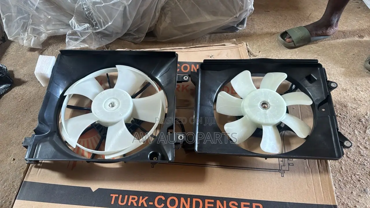 Honda Civic 2012-2015 Radiator and Condenser Fan. Pair