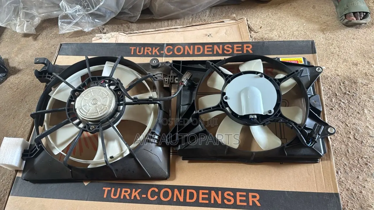 Honda Civic 2012-2015 Radiator and Condenser Fan. Pair