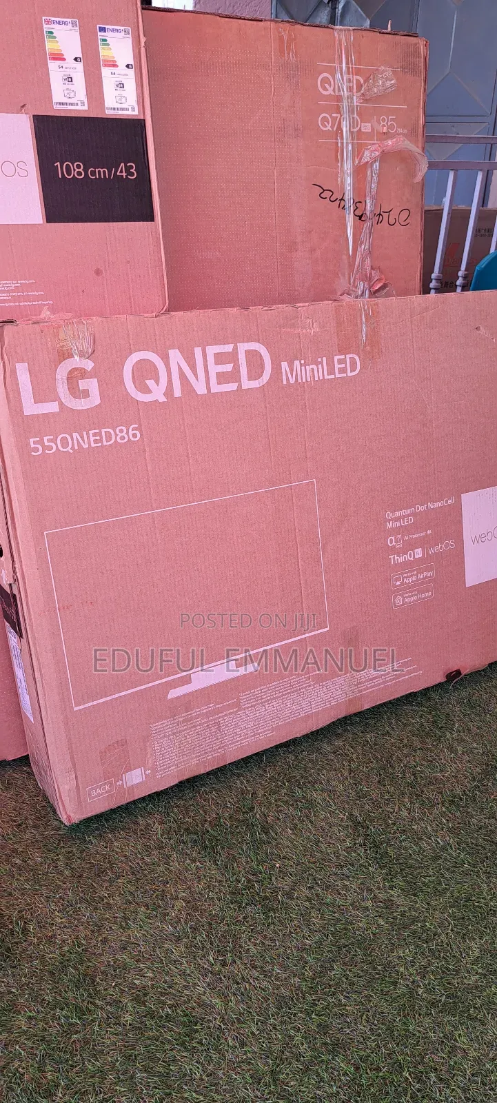 Lg 55" Qned Evo Ai Tv Uhd Smart Quantum Nanocell Display 144hz