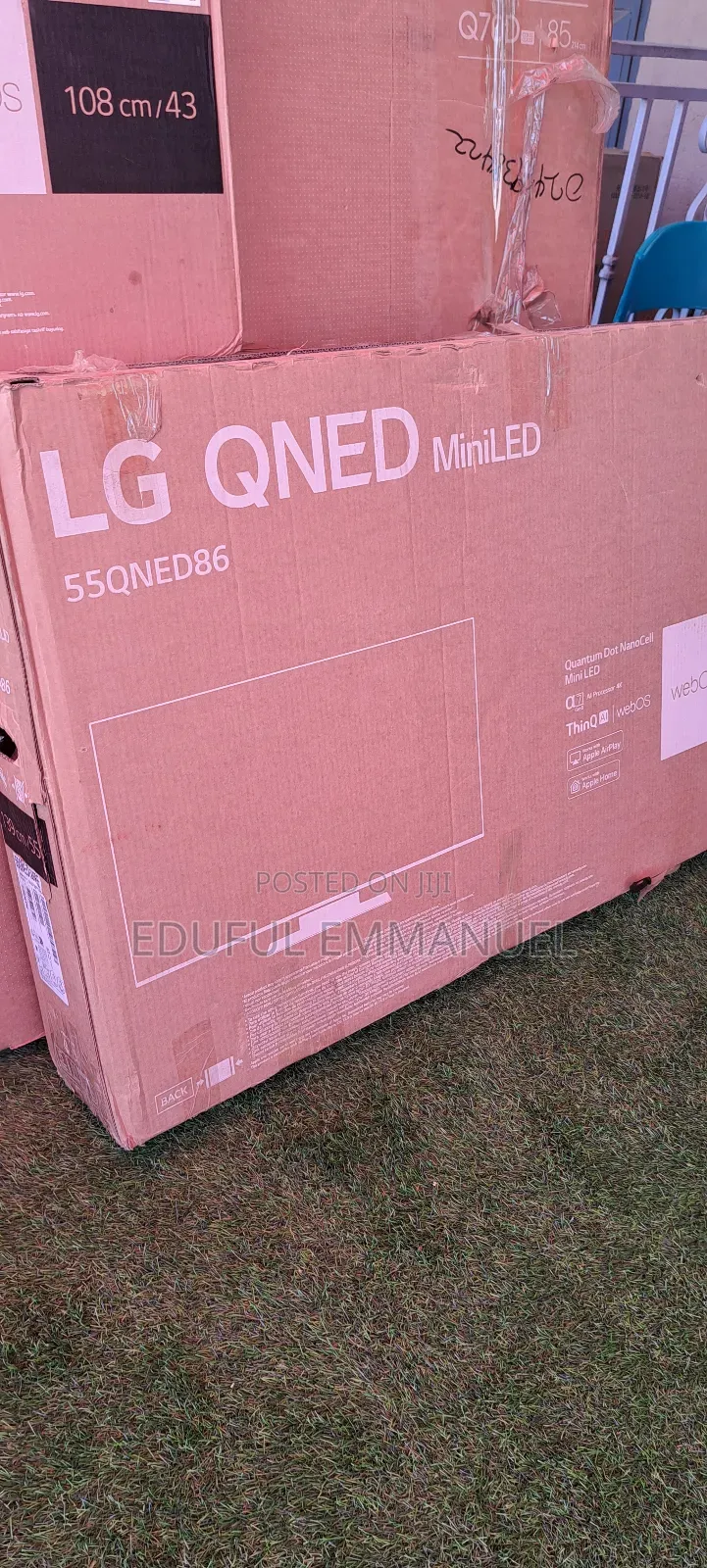 Lg 55" Qned Evo Ai Tv Uhd Smart Quantum Nanocell Display 144hz