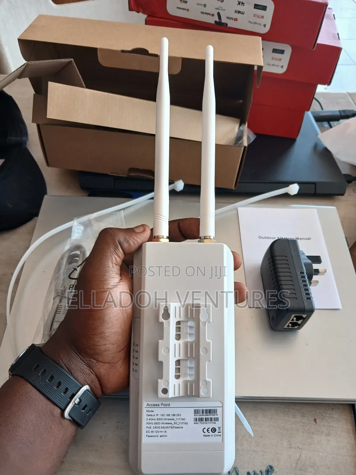 Outdoor /Indoor Wifi 6 Wifi Extender