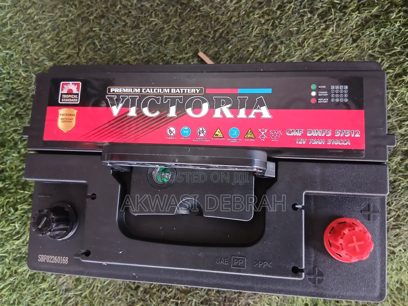 Original Victoria Batteries 15 Plate for All Cars