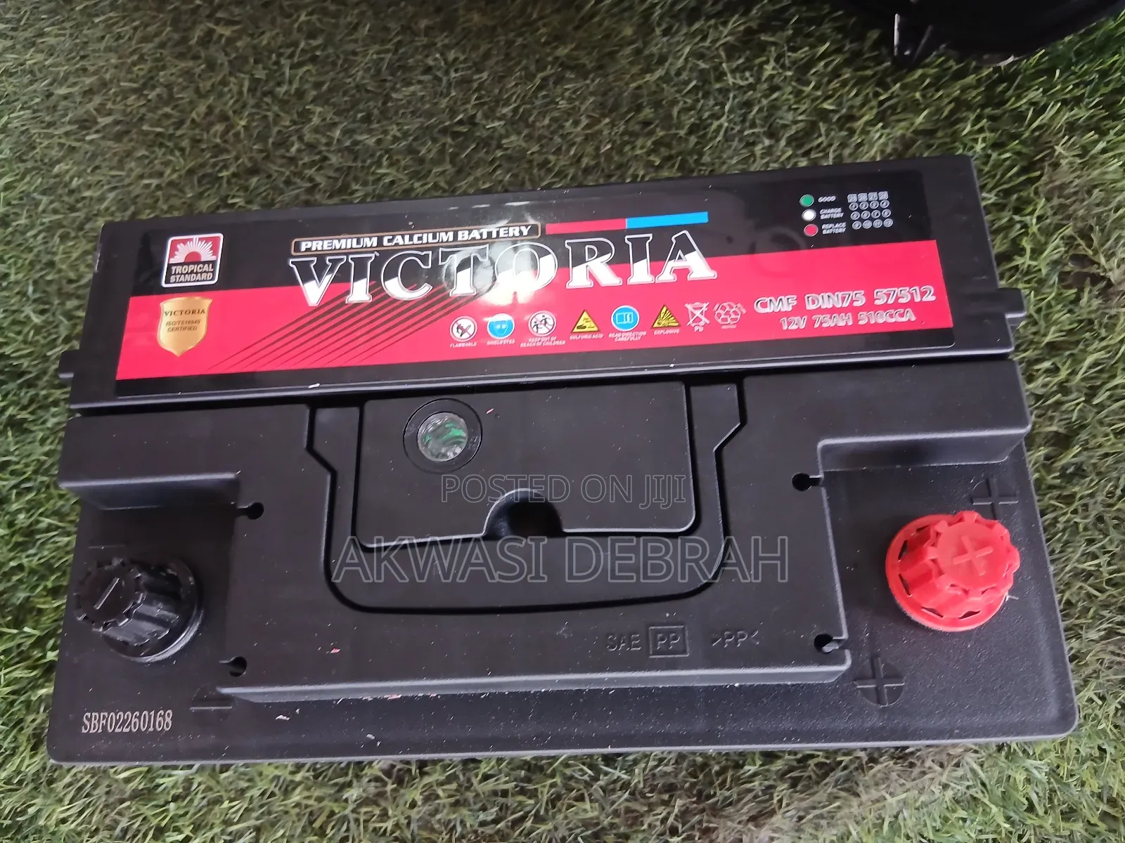 Original Victoria Batteries 15 Plate for All Cars