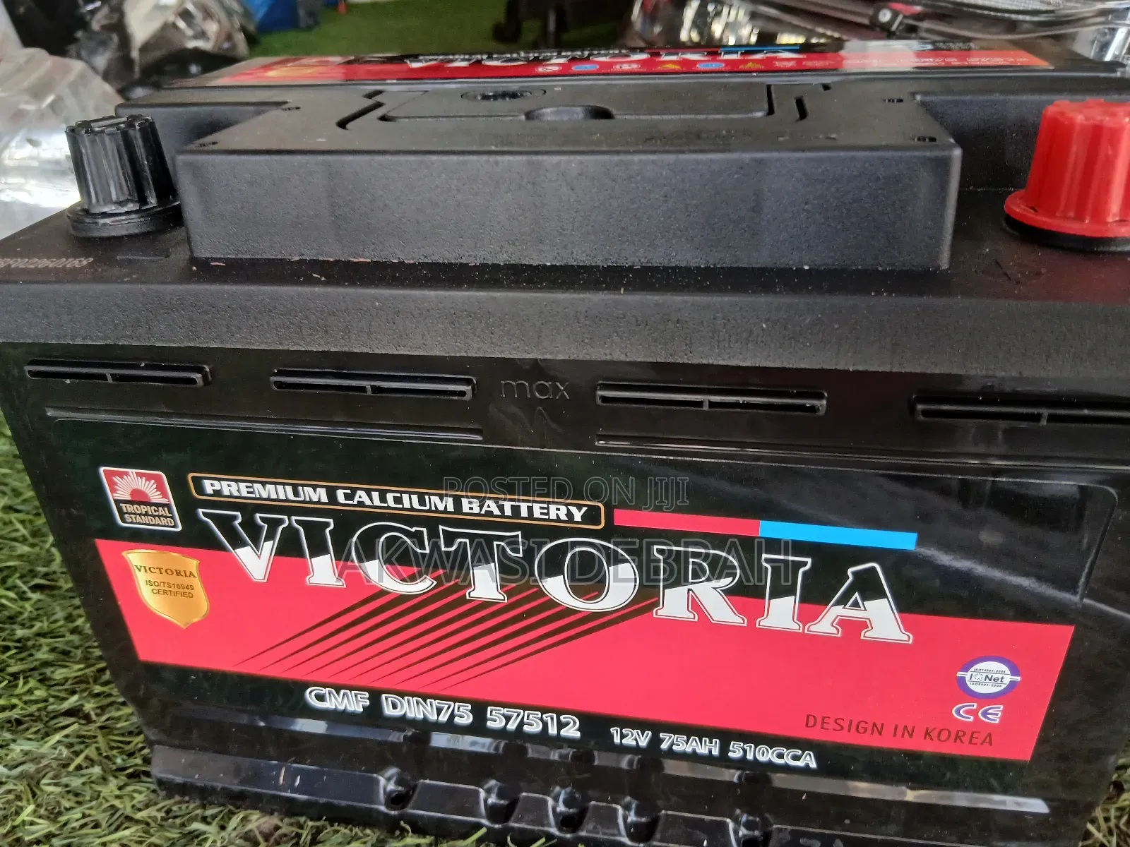 Original Victoria Batteries 15 Plate for All Cars