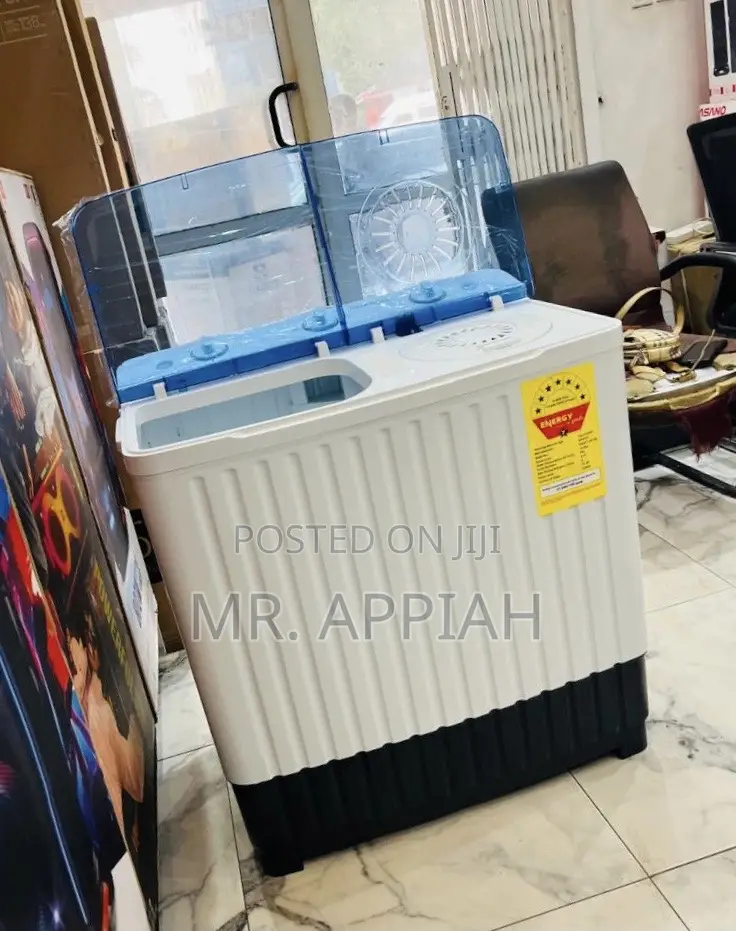 Adorable Nasco 10kg Semi-Automatic Electric Washing Machine.