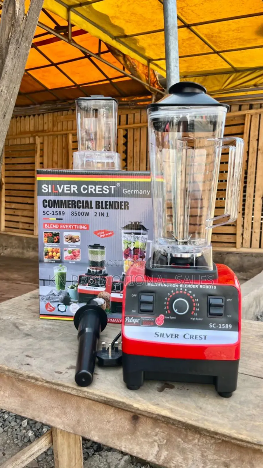 Silver Crest Blender 8500w