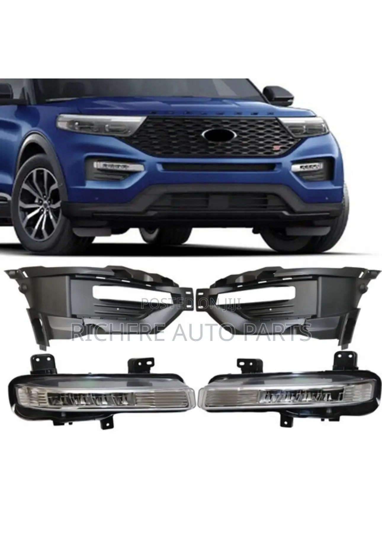 Ford Explorer 2019 2020 2021 Foglight And Cover