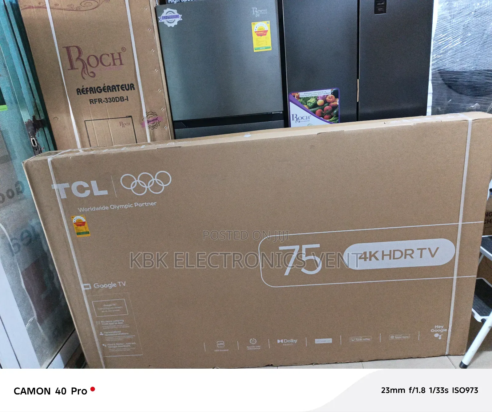 Tcl 75" Smart Uhd 4k Google Led Tv