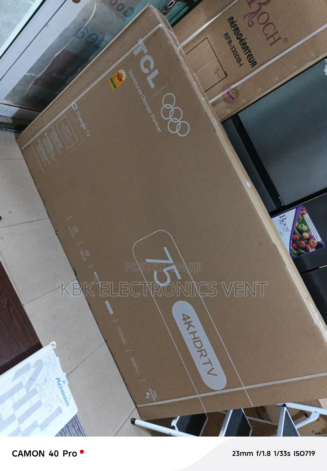 Tcl 75" Smart Uhd 4k Google Led Tv