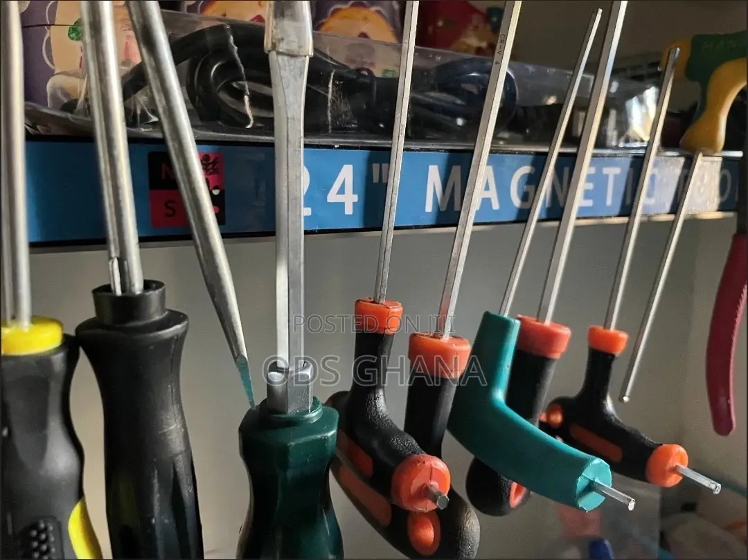 Strong 24" Magnetic Organizer Tool Holder for Kitchen and Workshop