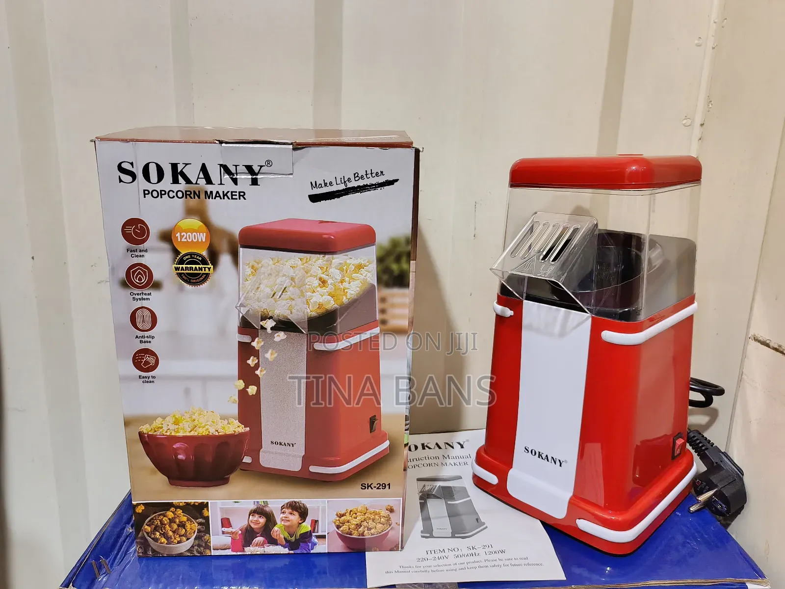 Sokany Mini Popcorn Maker