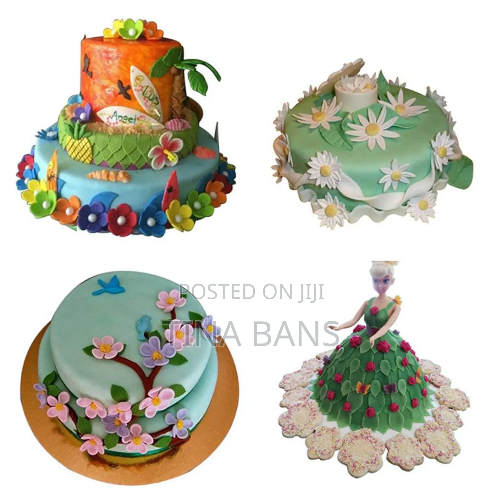 33pieces Fondant Flower Cutters
