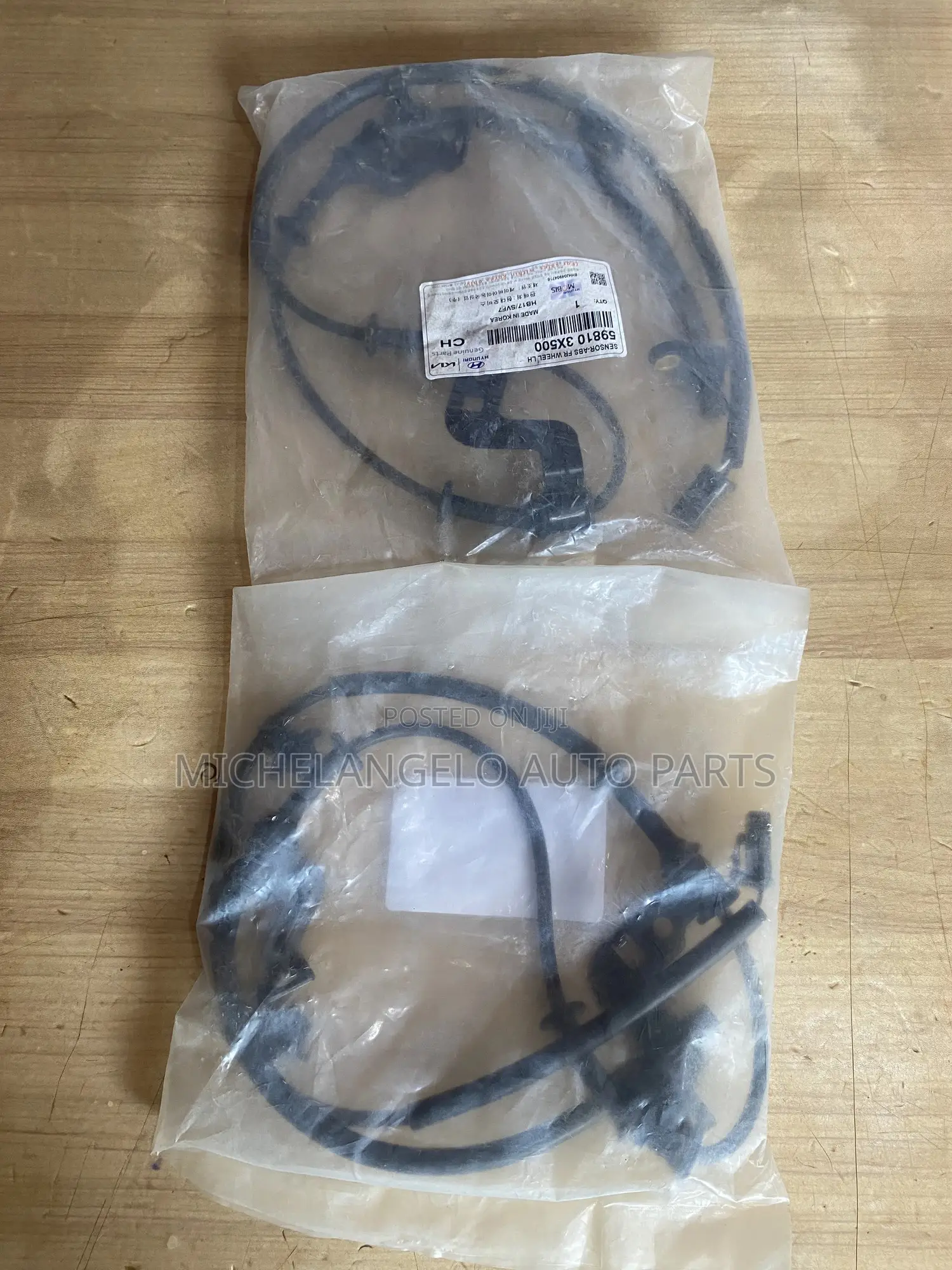 Front Speed Sensor Hyundai Elantra 2011 - 2016 (Pair)
