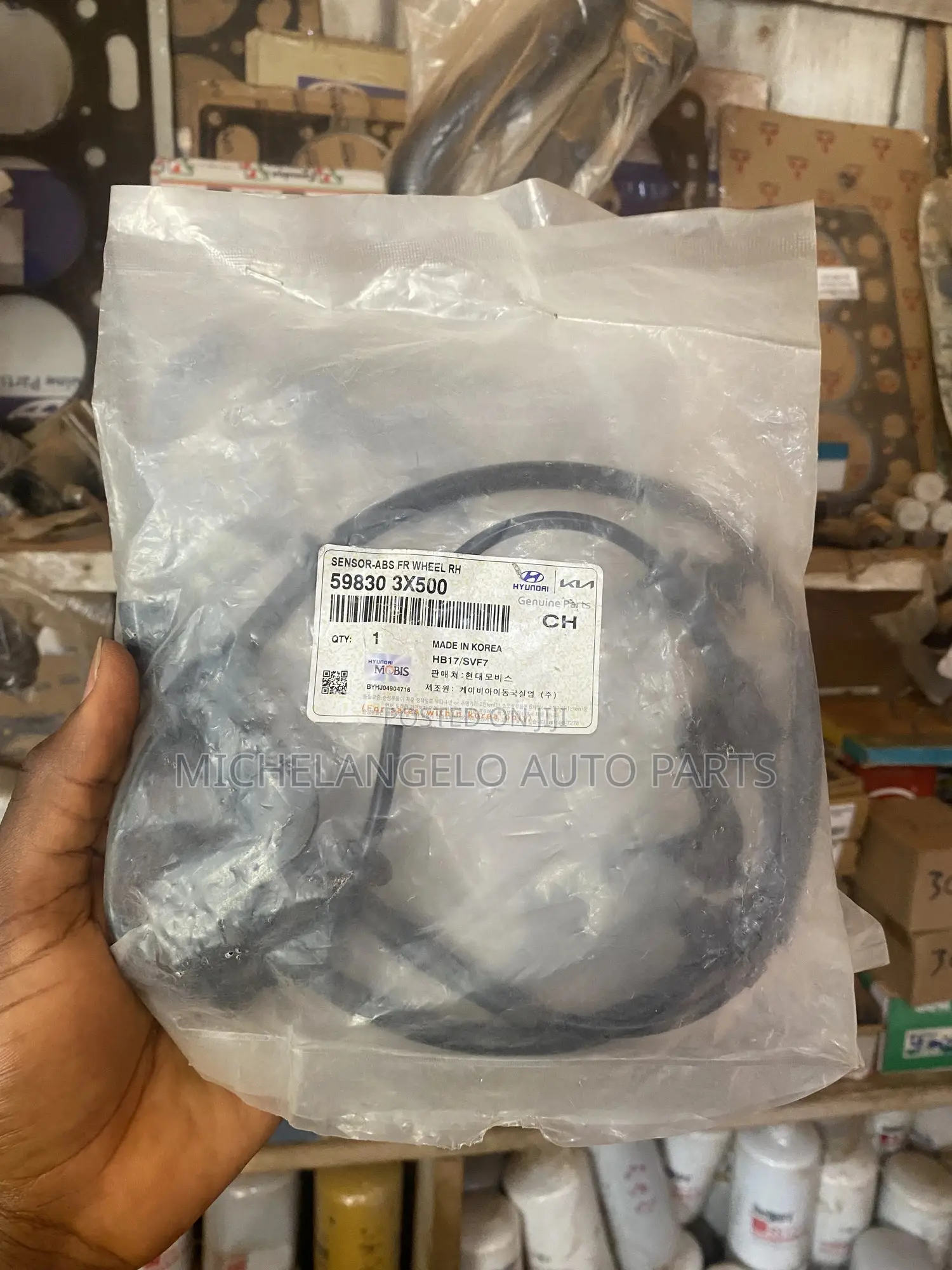 Front Speed Sensor Hyundai Elantra 2011 - 2016 (Pair)