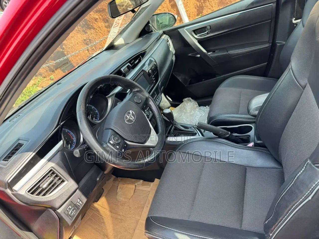 Toyota Corolla 2016 Red