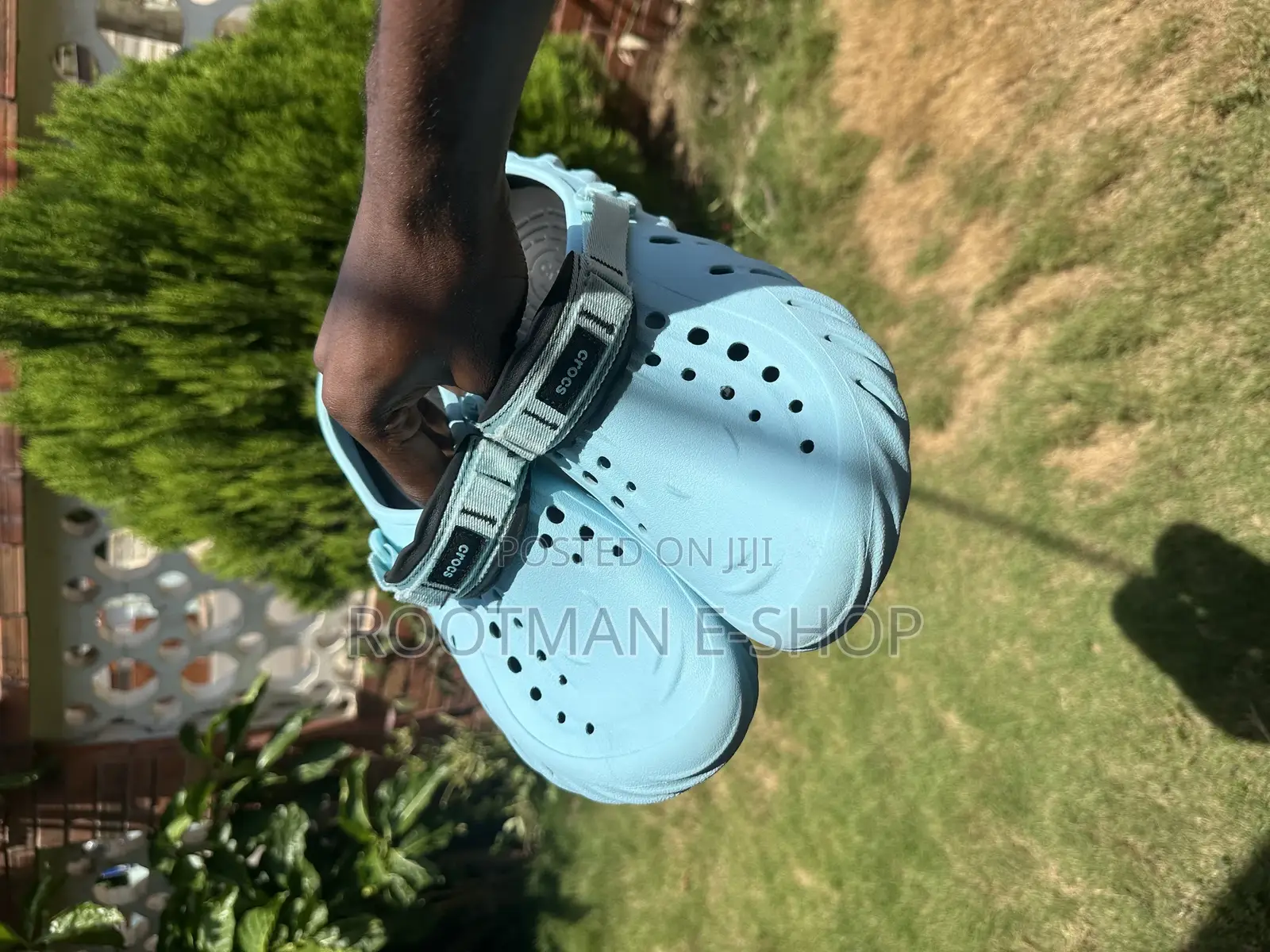 Crocs Echo Clog - Arctic Blue Men Unisex Casual Sandals - Clean