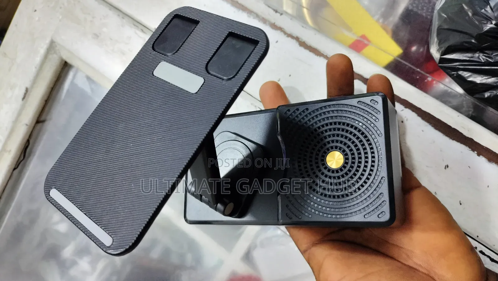 Wireless Speaker With Phone Holder