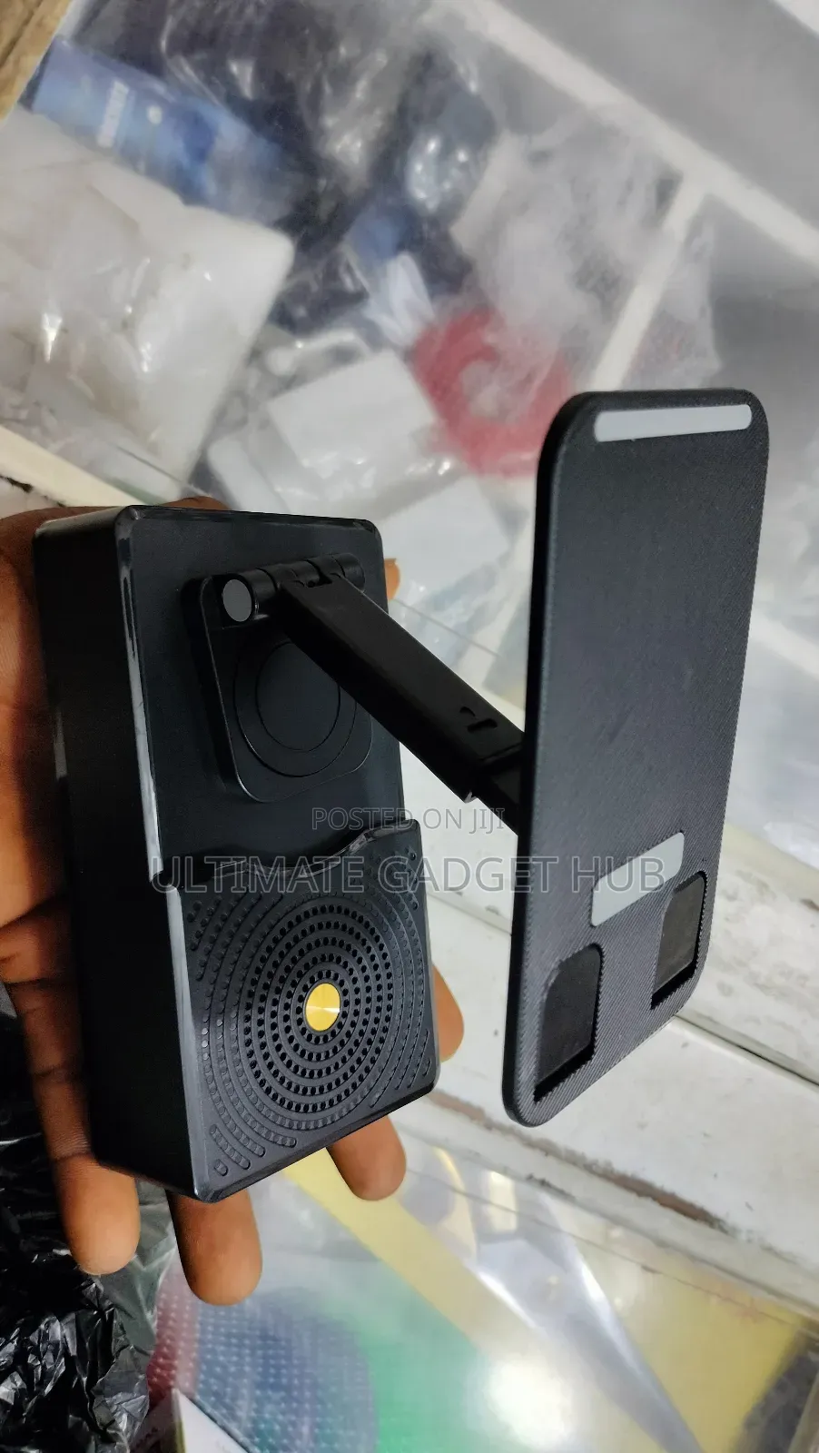Wireless Speaker With Phone Holder