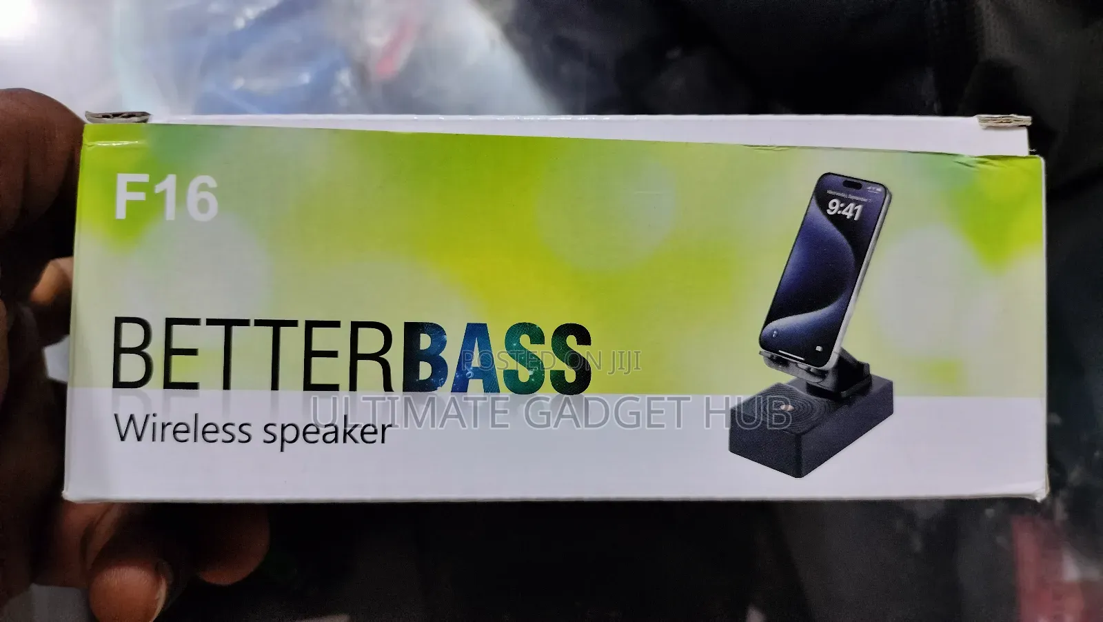 Wireless Speaker With Phone Holder