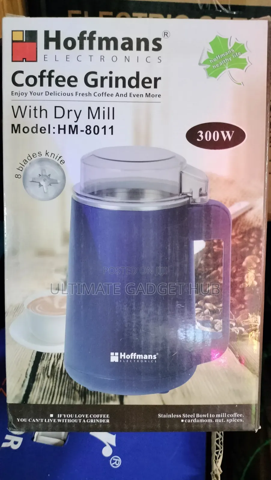 Coffee Grinder With Dry Mill