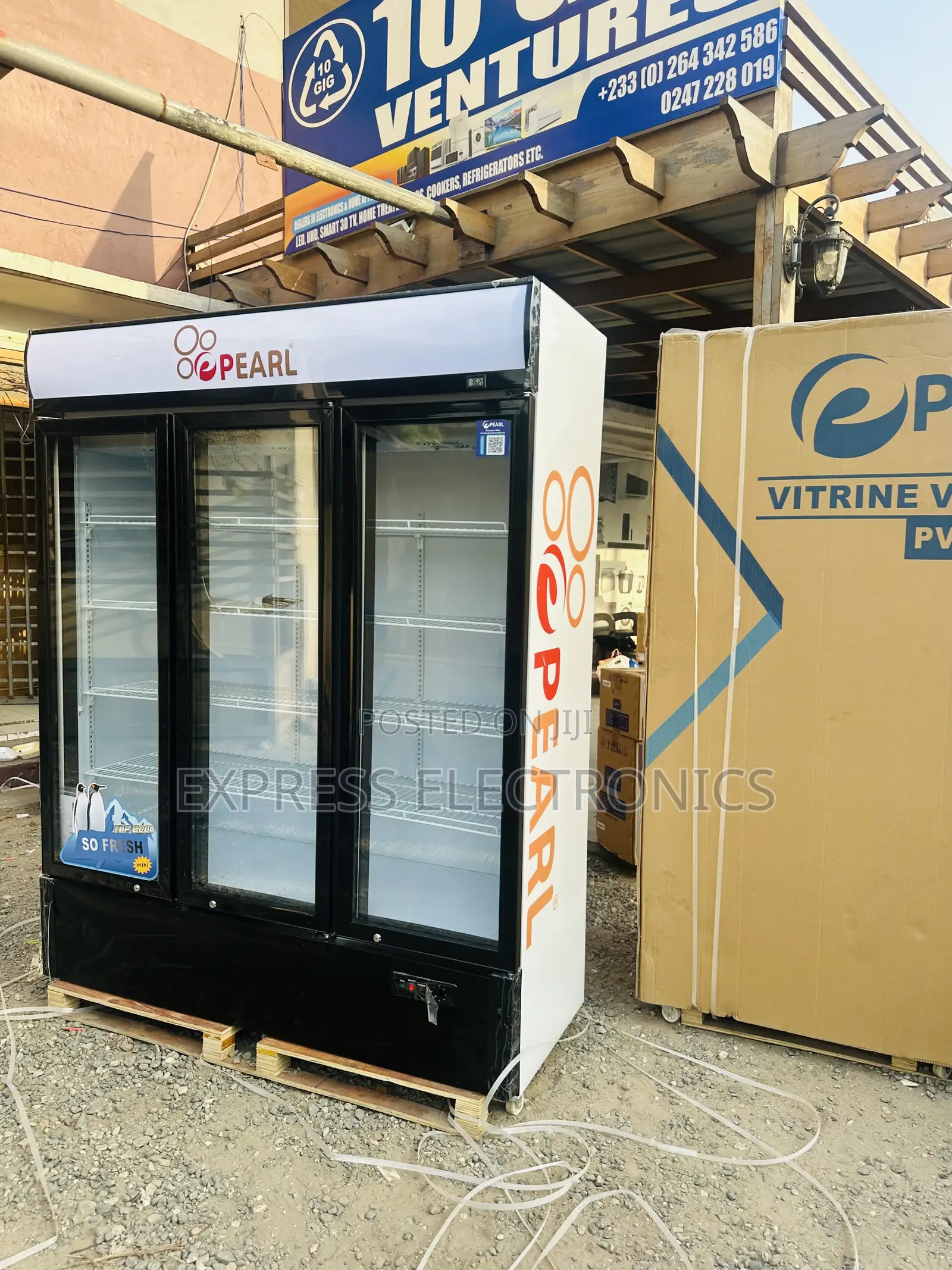 Best Buy for Lesss Pearl Three Door Display Fridge