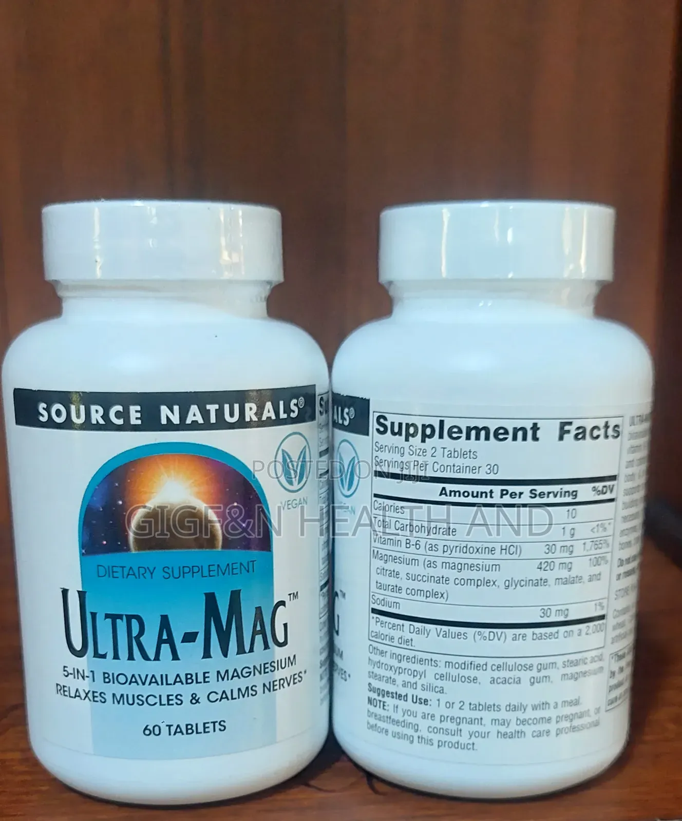 Source Naturals, Ultra-Magnesium 5 in All (2028 Expiry)