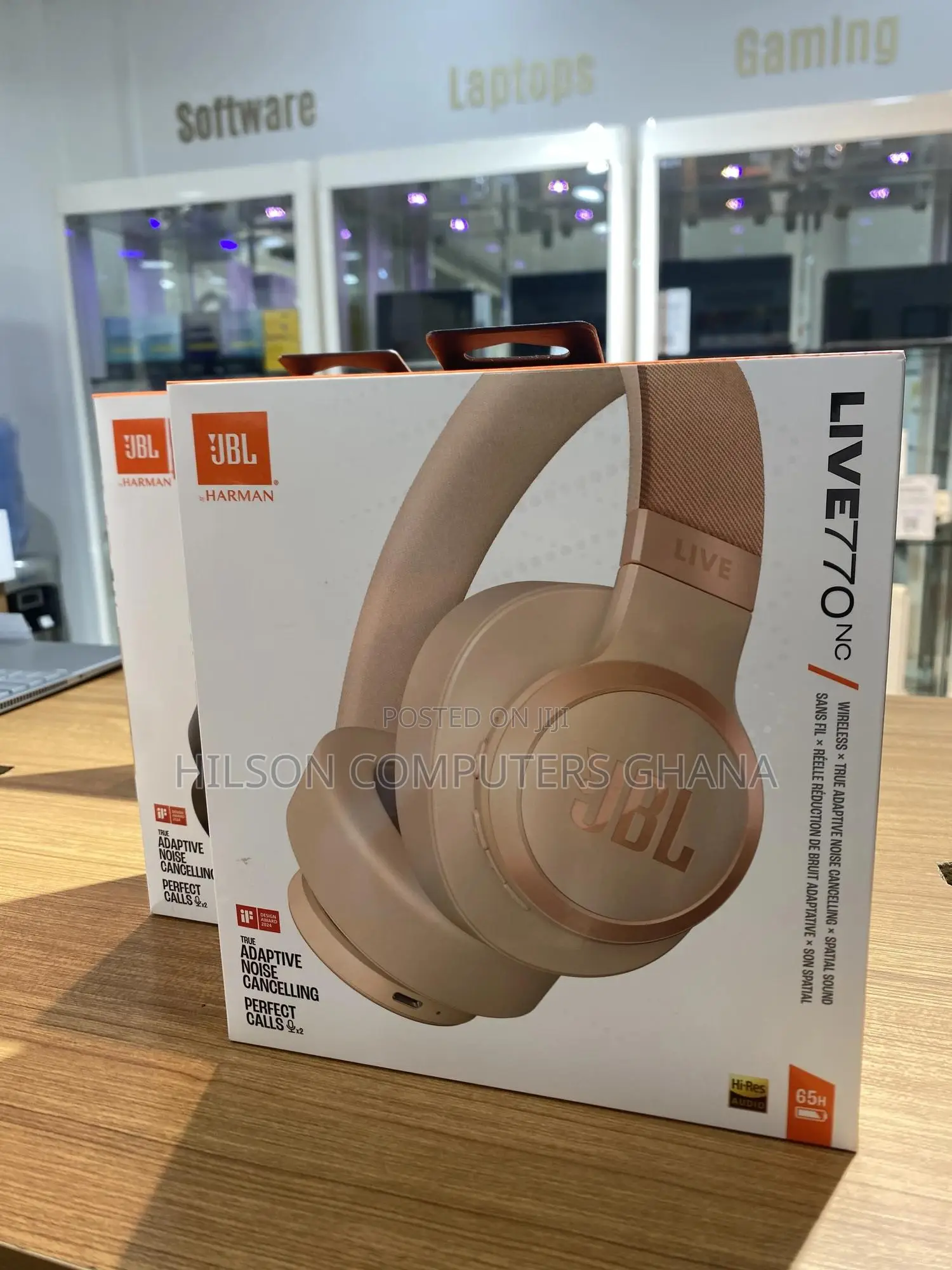 JBL Live 770nc True Adaptive Noise Cancellation Headphones