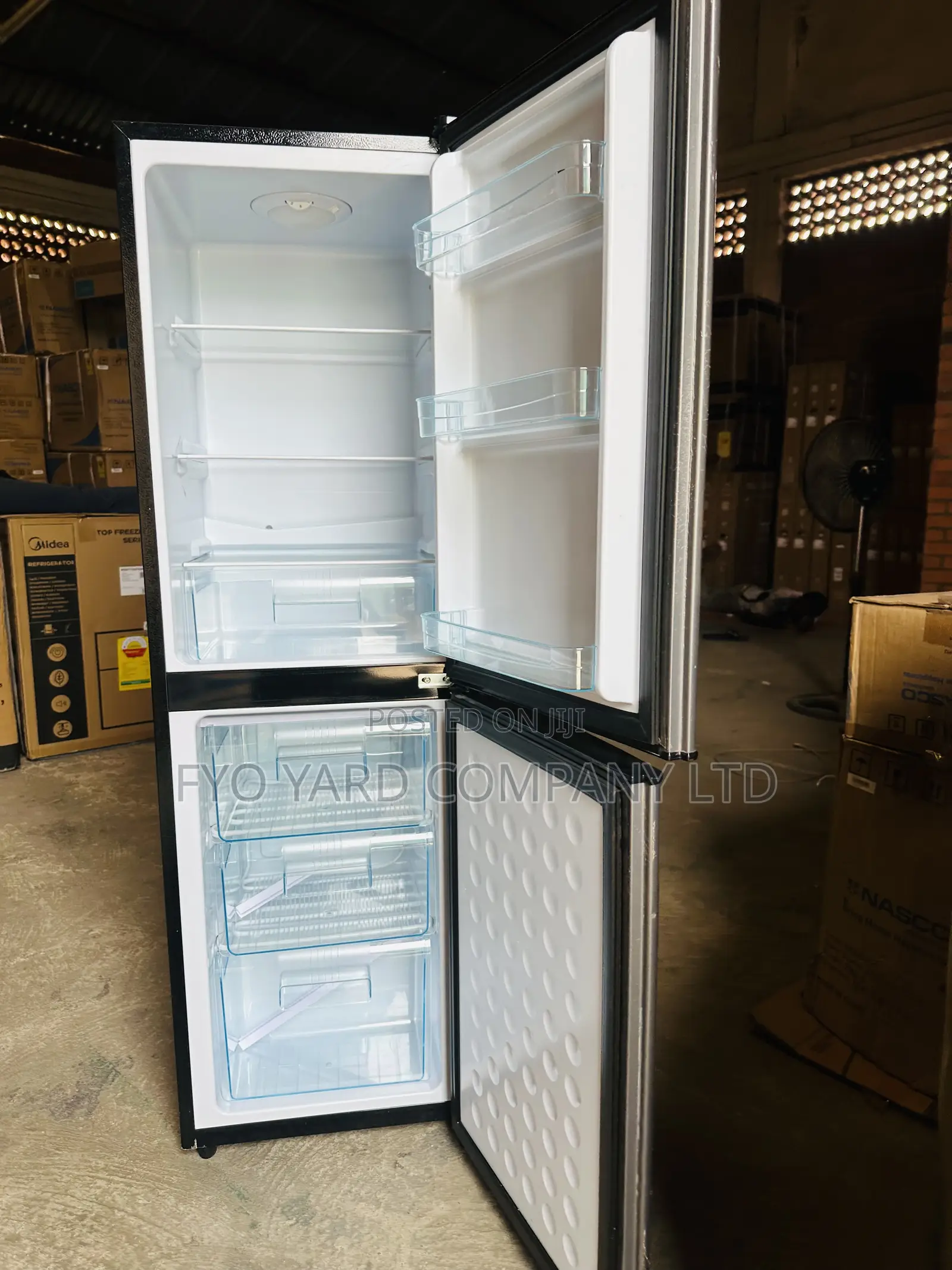 Modern Made Nasco 2 Doors Double Door 158 Liters Freezer
