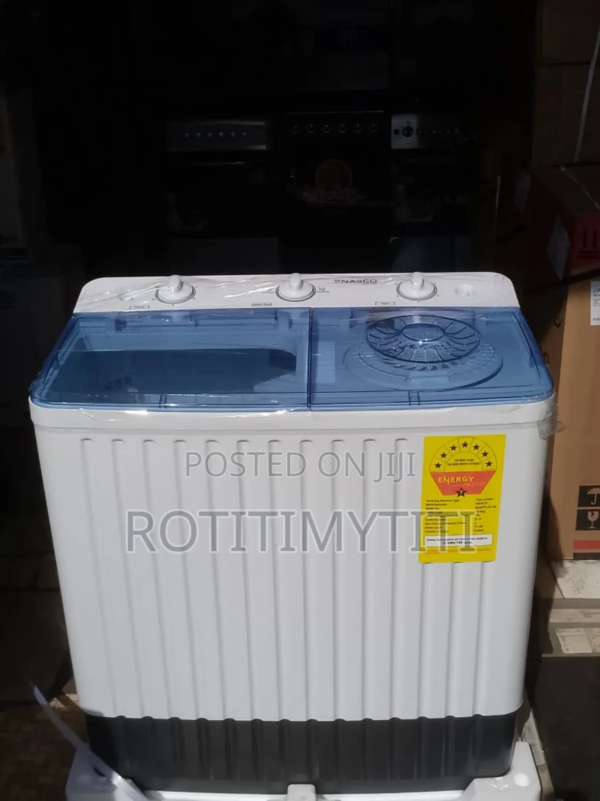 Nasco 10kg Durable Twin Tub Washer
