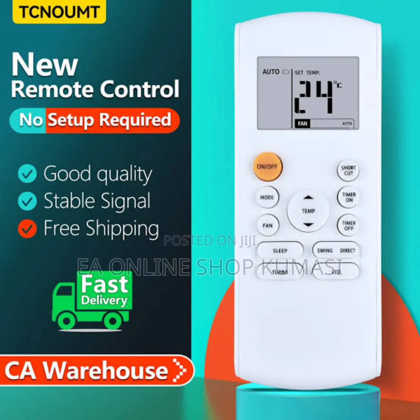Midea Air Conditioner Remote Control