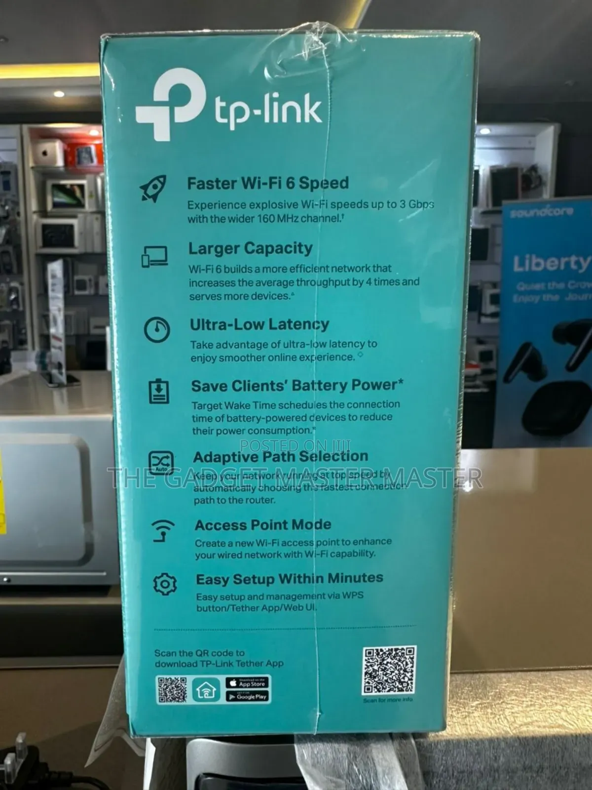 Tp-Link Re715x Ax300 Dual Band Wifi Range Extender