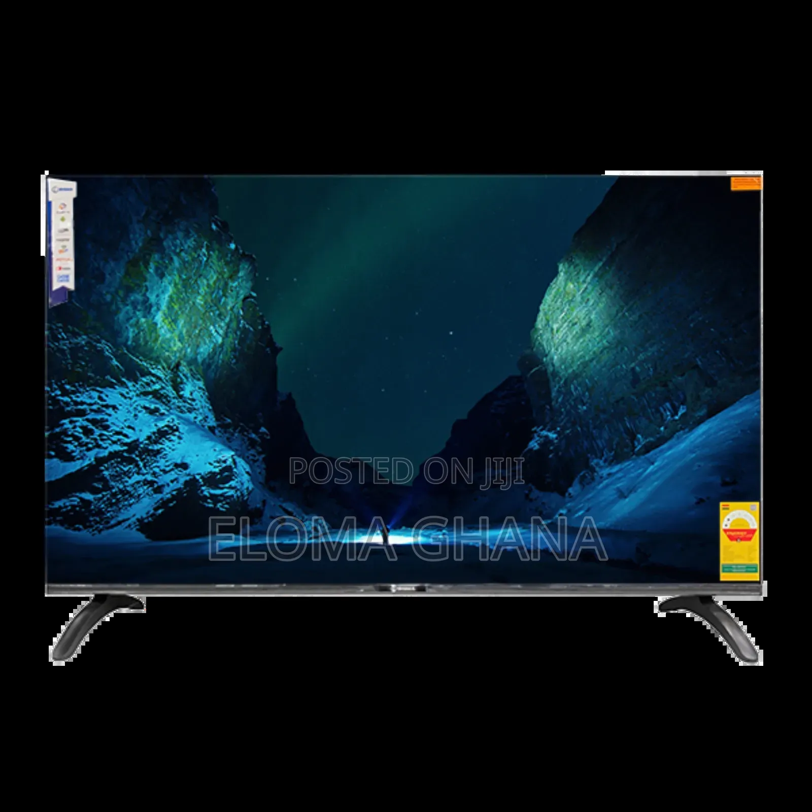 The Sigma Stv-kq50v6-s Icast , Frameless  A 50" Qled Smart Tv)