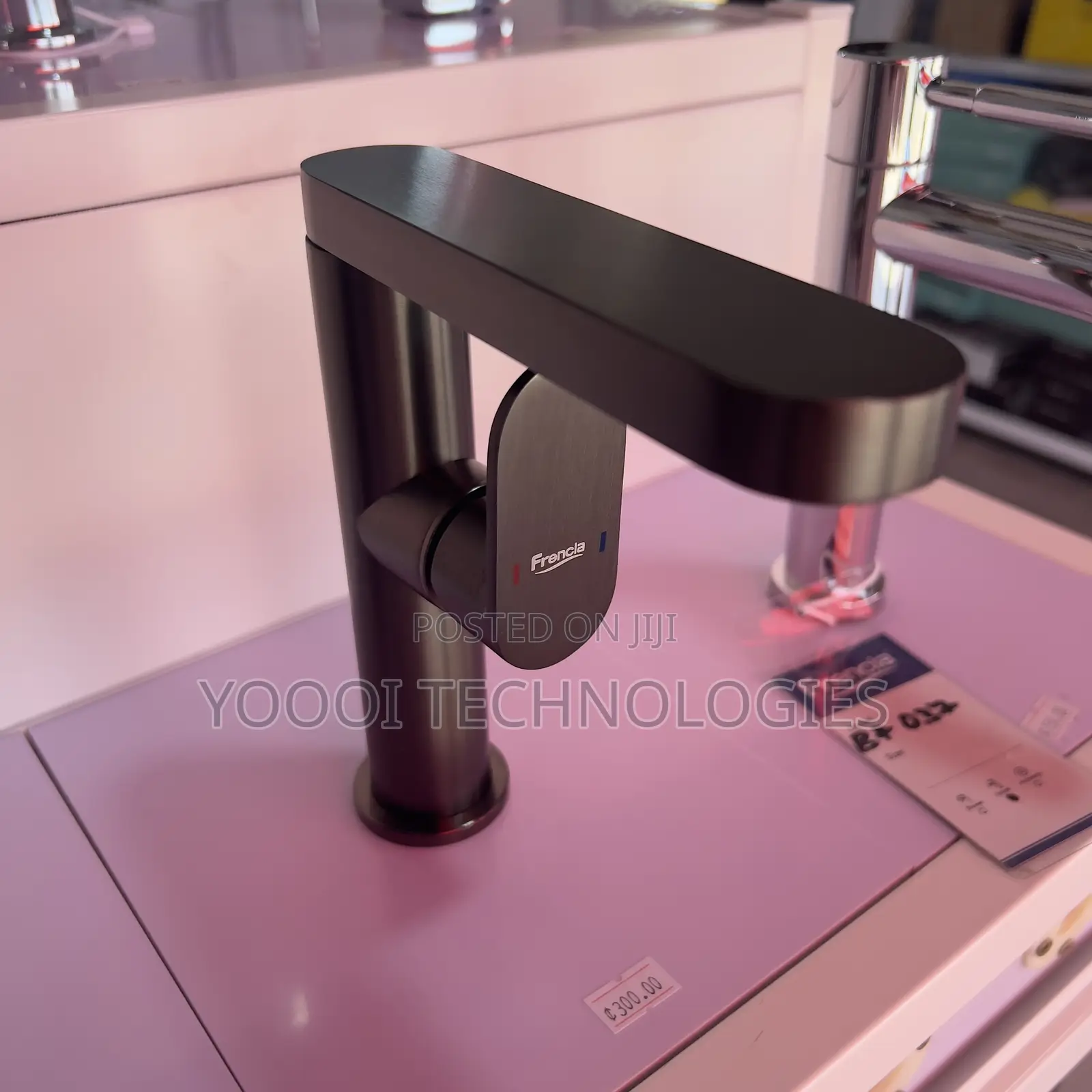 Frencia Chrome Basin Tap/ Faucet Mixer. Hot/Cold