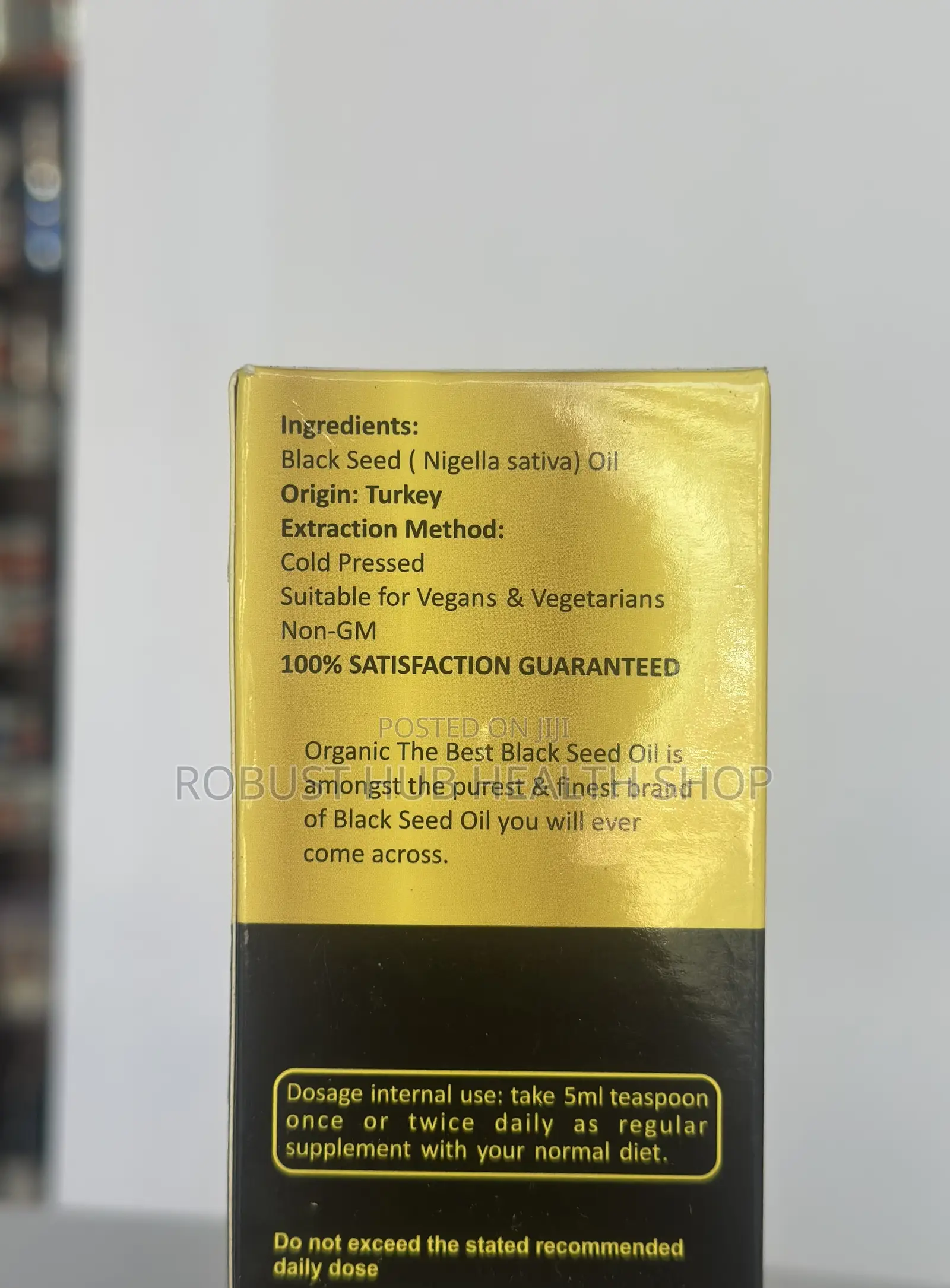 Organic Black Seed Oil