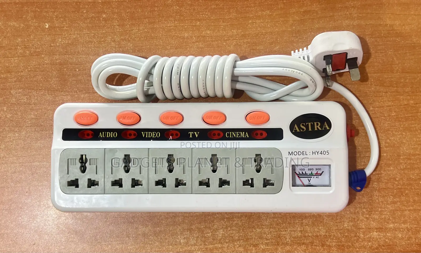 Astra 5 Ports Extension Board + Voltage Regulator Protector - Hy405