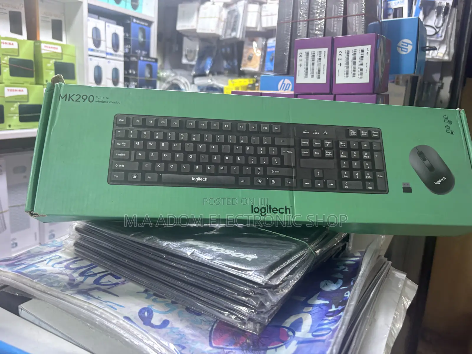 Logitech Mk290 Wireless Keyboard