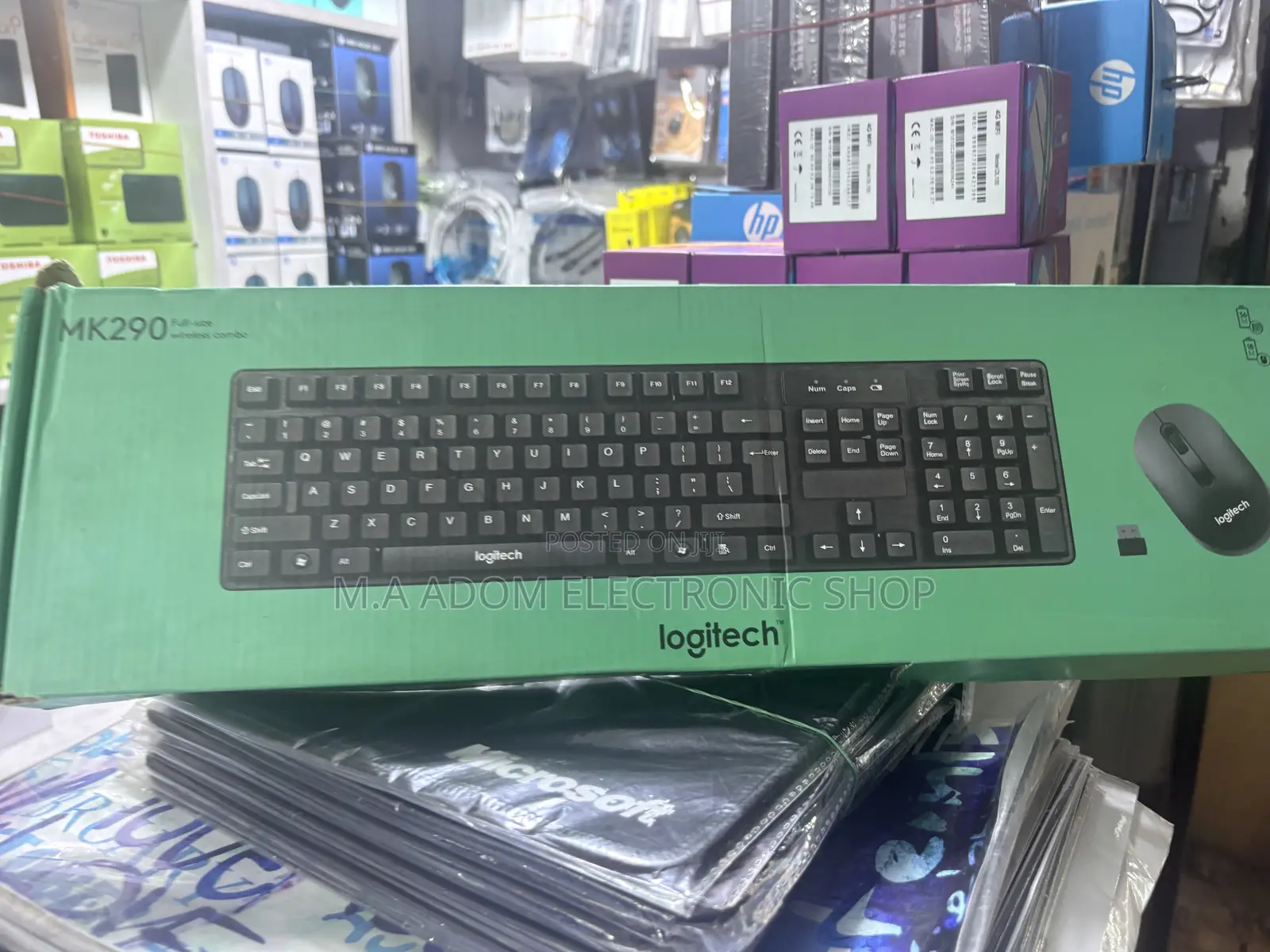 Logitech Mk290 Wireless Keyboard