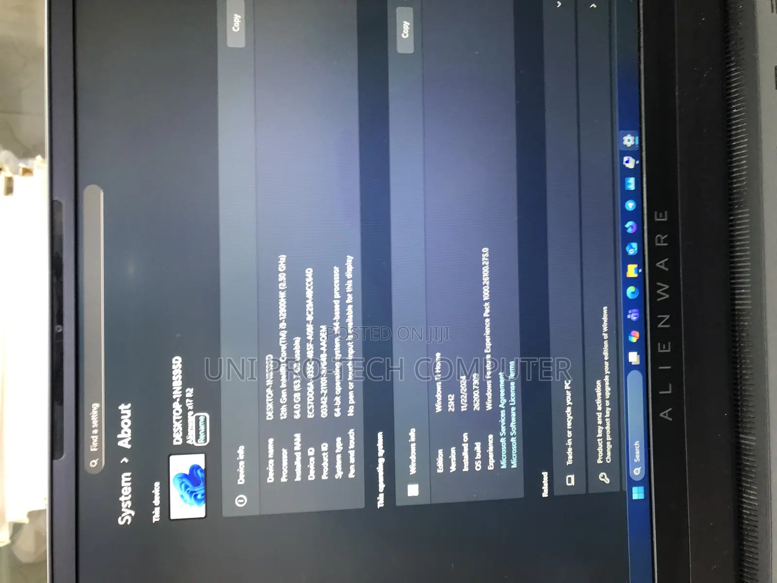 Laptop Dell Alienware 17 R2 64GB Intel Core i9 SSD 4T