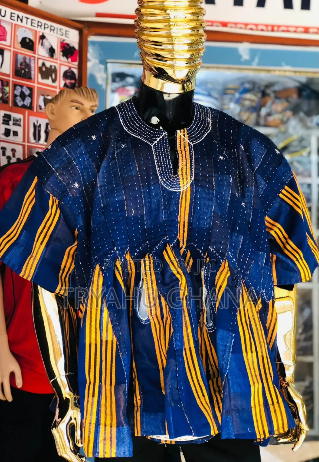 Buy Batakari Smock for Men | Ghana Fashion – Tryahu
