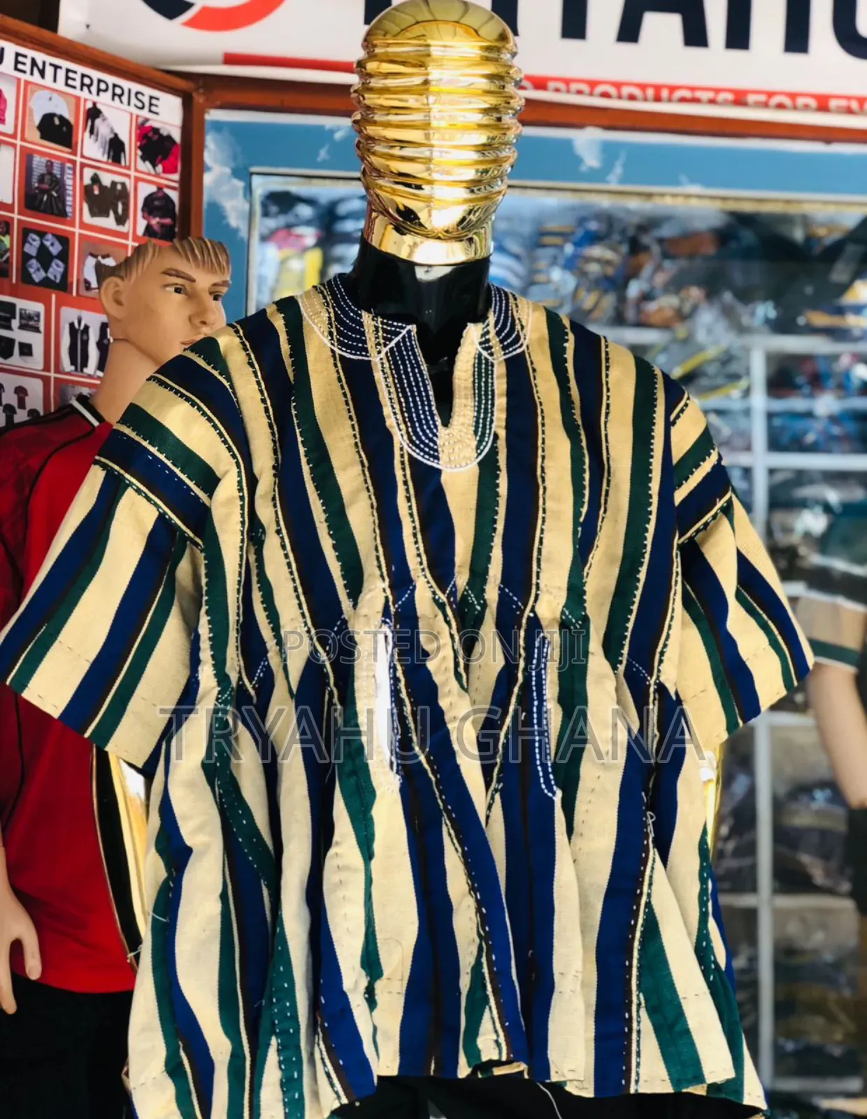 Shop Authentic Ghanaian Smocks | Fugu Batakari – Tryahu