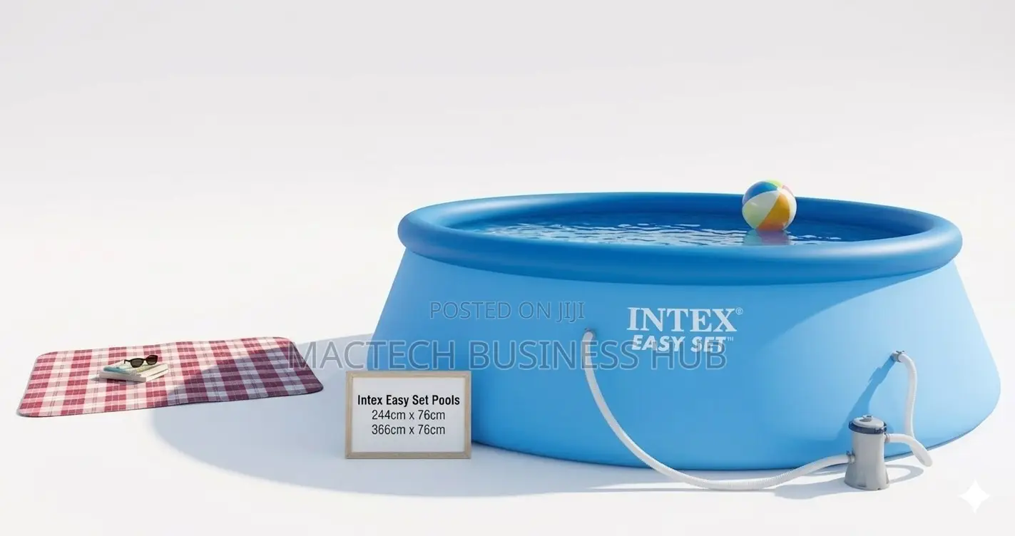 Inflatable Swimming Pool(8ft X 30in (244cm X 76cm))